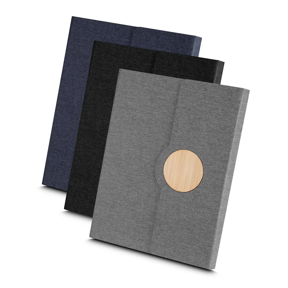 RD 8100145-Caderno de Anotações ecológico em RPET Tamanho 21 x 16 cm